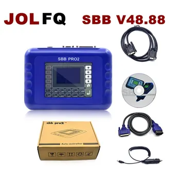 

DHL Free shipping V48.88 Sbb Pro2 Key Programmer Replace sbb v46.02 Support New Cars key maker up to 2017 No Token Limitation
