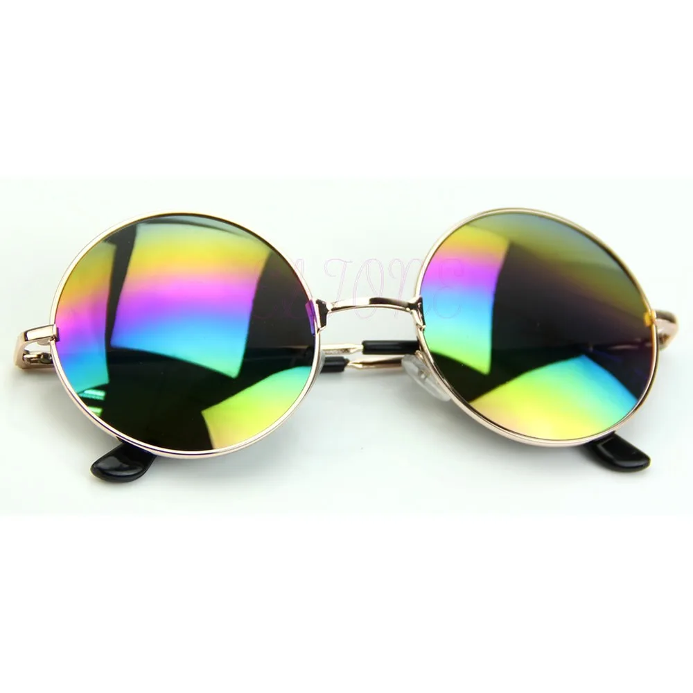 Модные защитные очки для мальчиков и девочек, очки, солнцезащитные очки, аксессуары, УФ, классические, высокое количество, очки с покрытием oculos - Цвет линз: GDC