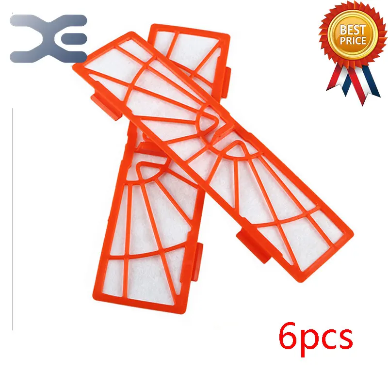 

6 Pcs Lot Vacuum Cleaner Parts Neato Botvac Sweep Robot 70E Accessories Hepa Filter