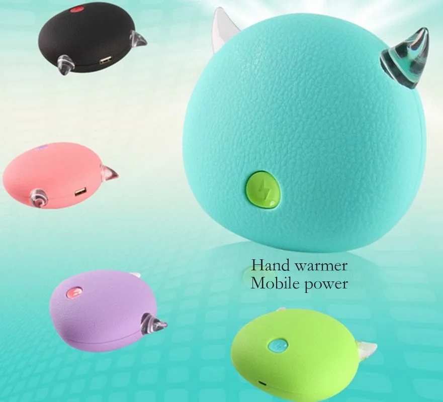 

Small Monster Heater Aluminum Heatsink Mobile Power Bank Warm Hand Treasure USB Charging Warm Baby Mini Portable Heater