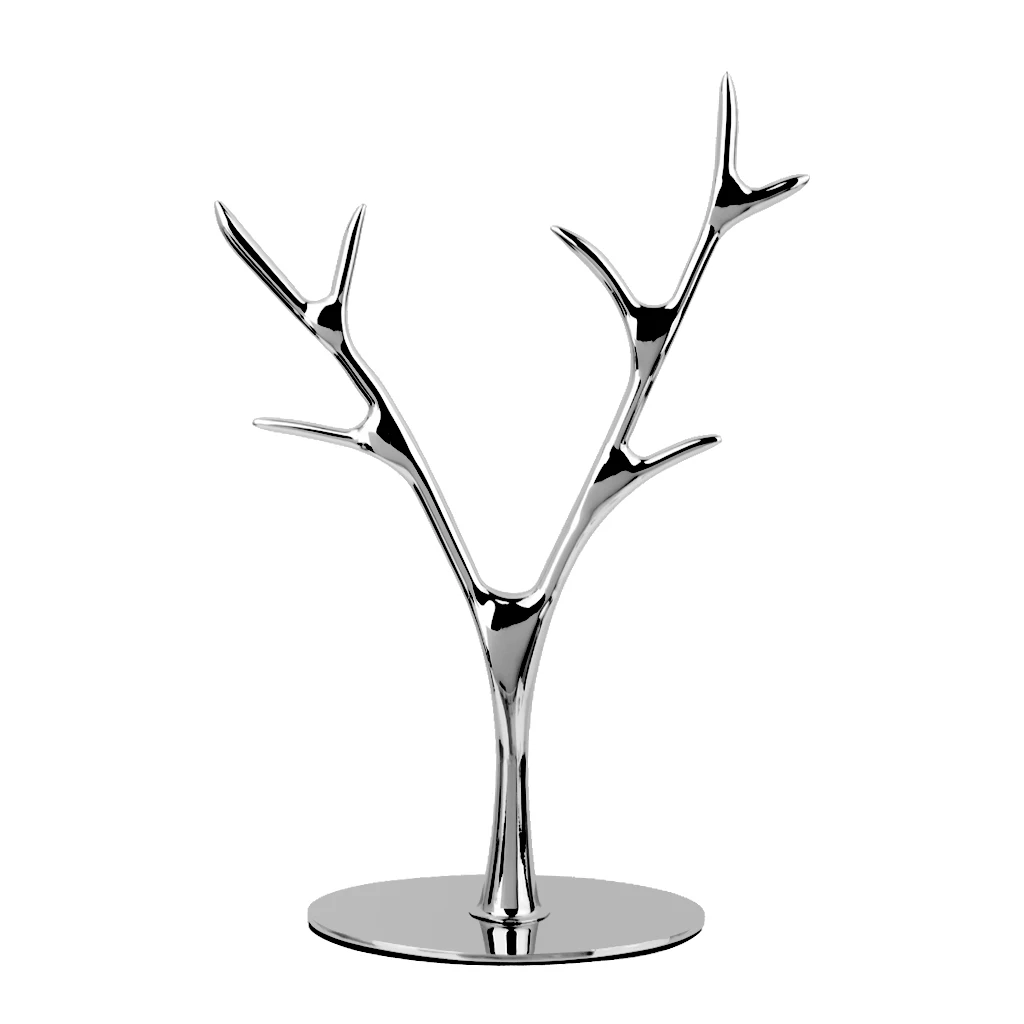 

Jewelry Necklace Ring Earring Tree Stand Display Organizor Holder Show Rack
