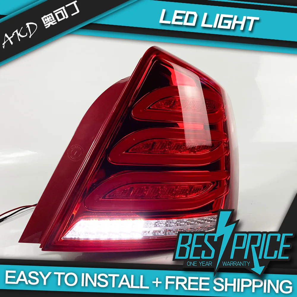 

AKD tuning cars Tail lights For Buick Opel Excelle 2003 Taillights LED DRL Running lights Fog lights angel eyes Rear parking
