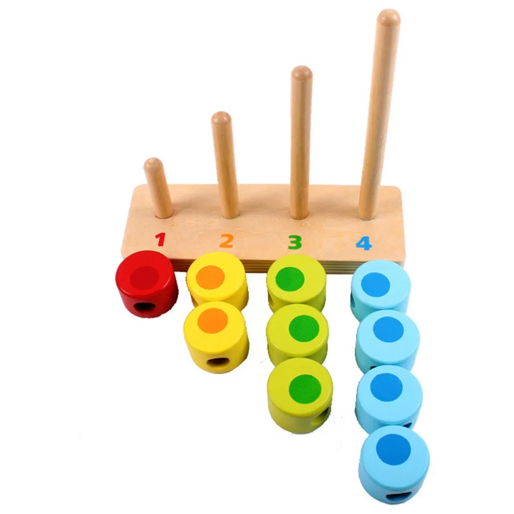 Baby Montessori Teaching Kid Early Learning Montessori Wooden Block Education Toys Count Mathematics Math Game children boys kid Baby Montessori Teaching Kid Early Learning Montessori Wooden Block Education Toys Count Mathematics Math Game children boys kid
