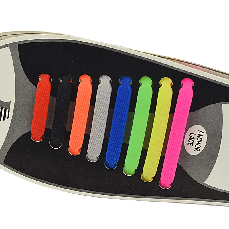 Shoelaces Elastic Shoe Laces For Sneakers Women Men Silicone Laces Silicone Shoelaces All Sneakers Fit Strap Shoelace (10)