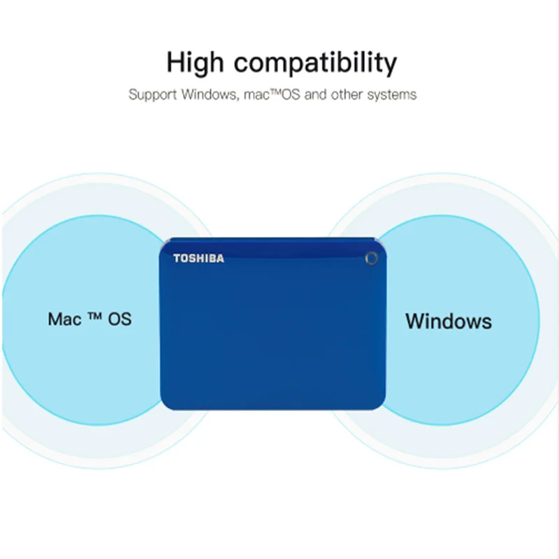 Toshiba Canvio Advanced V9 USB 3 0 2 5 &quot1 ТБ HDD Портативный внешний жесткий диск с мобильного для