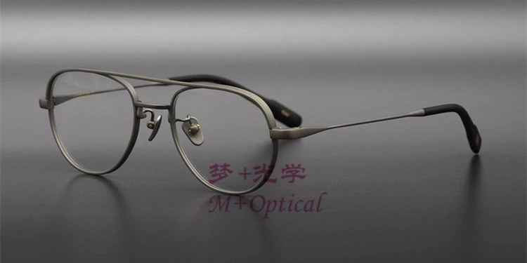 Ограниченная серия, винтажные качественные ультралегкие очки из чистого титана, оправа для очков, классические круглые очки для женщин и мужчин, оригинальные