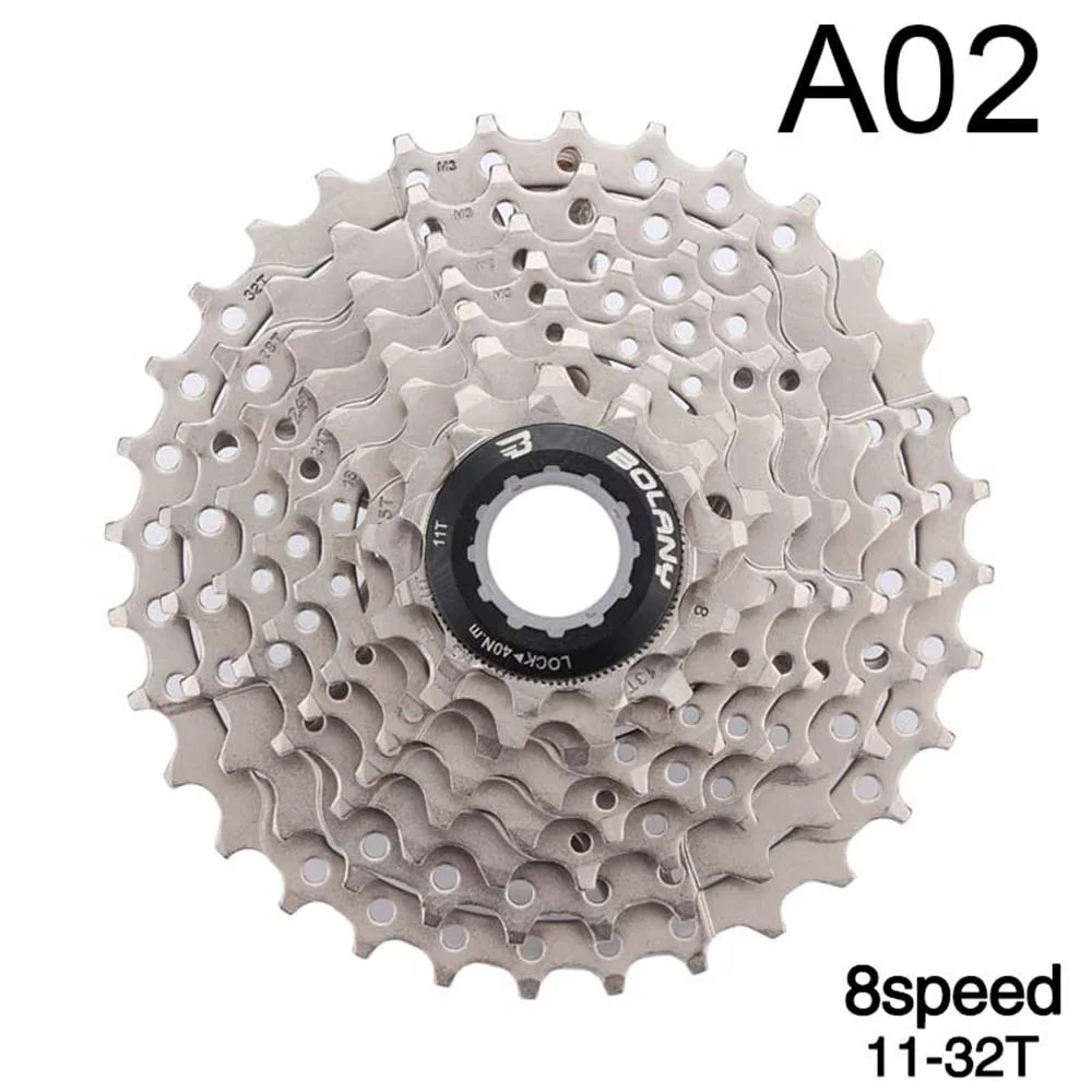 BOLANY MTB велосипед Freewheel 8 S/9 S 11-25 28 32 40 42T MTB горный велосипедный маховик 8 9 скоростей кассета Звездочка для Shimano Sram - Цвет: 8S 11 to 32T