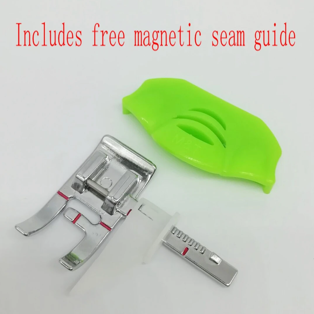 Adjustable Guide Foot Snap On with Free Seam Guide(random