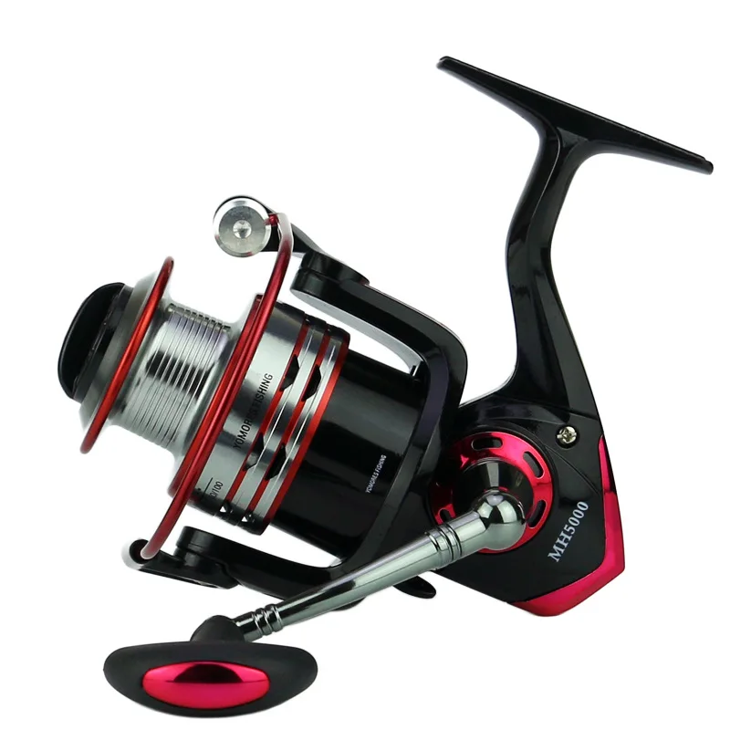 

YUMOSHI spinning reel 5.1:1 5.2:1 10+1BB Ball Bearing carretilhas de pescaria molinete fishing reel 1000-7000series MH