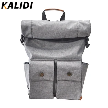 

KALIDI Waterproof Roll-top Closure Laptop Notebook Computer Backpack Rucksack for Men and Women School Hiking Travel Backpacks