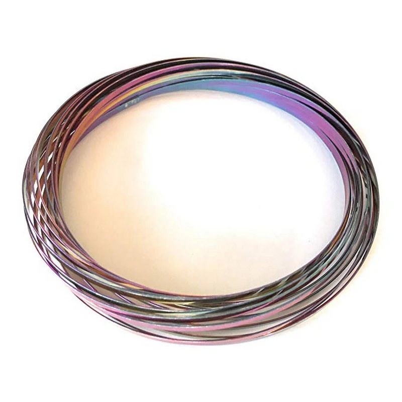 Magic Flow Ring Toys Kinetic Spring Funny Outdoor Game Spinner Mental Toys Children Antistress Decompression Toys for Adult Kids (2)