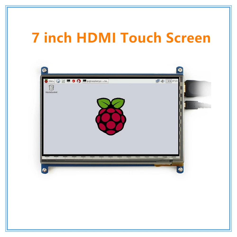 

Raspberry pi 3 7 inch touch screen 1024*600 7 inch Capacitive Touch Screen LCD, HDMI interface, supports various system