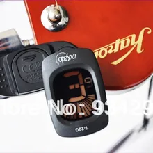 Шт. 10 шт. Специальный гитарный mate Clip-on lcd цифровой автоматический/Электрический/народный/классический гитарный тюнер