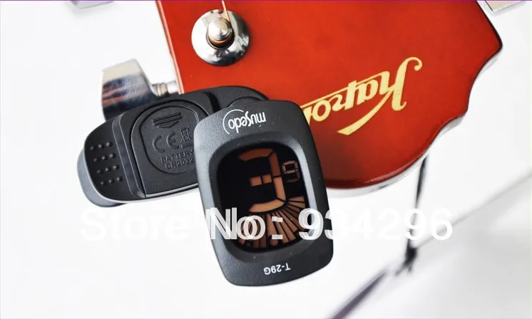 10Pcs Dedicated Guitar Mate Clip-on LCD Digital Automatic / Electric Folk Classical Tuner Wholesale Free Shipping | Спорт и