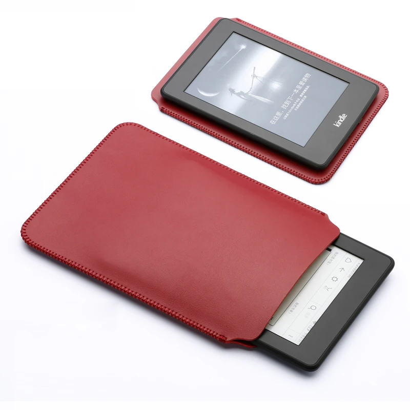 Tablet Case Kindle Case 6.8" Tablet Sleeve Bag 6" PU Leather Case for Kindle Paperwhite 11th Protective Insert Pouch Cover Carrying Bag