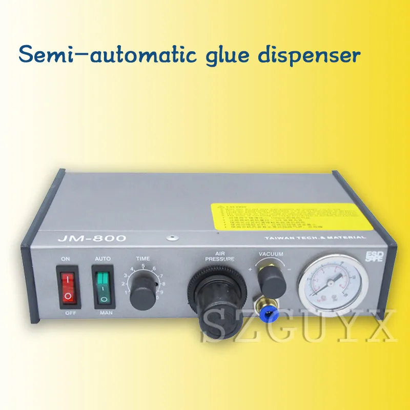JM-800 полуавтоматический Высокоточный диспенсер для клея PCB паяльная паста жидкий контроллер дозатор диспенсер для жидкости