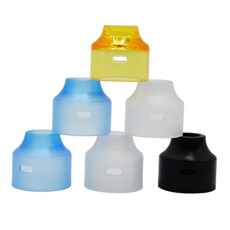 Замена верхней крышки колокольчика 22 мм для WASP Nano RDA Rdta крышка PEI PC POM|Аксессуары| |