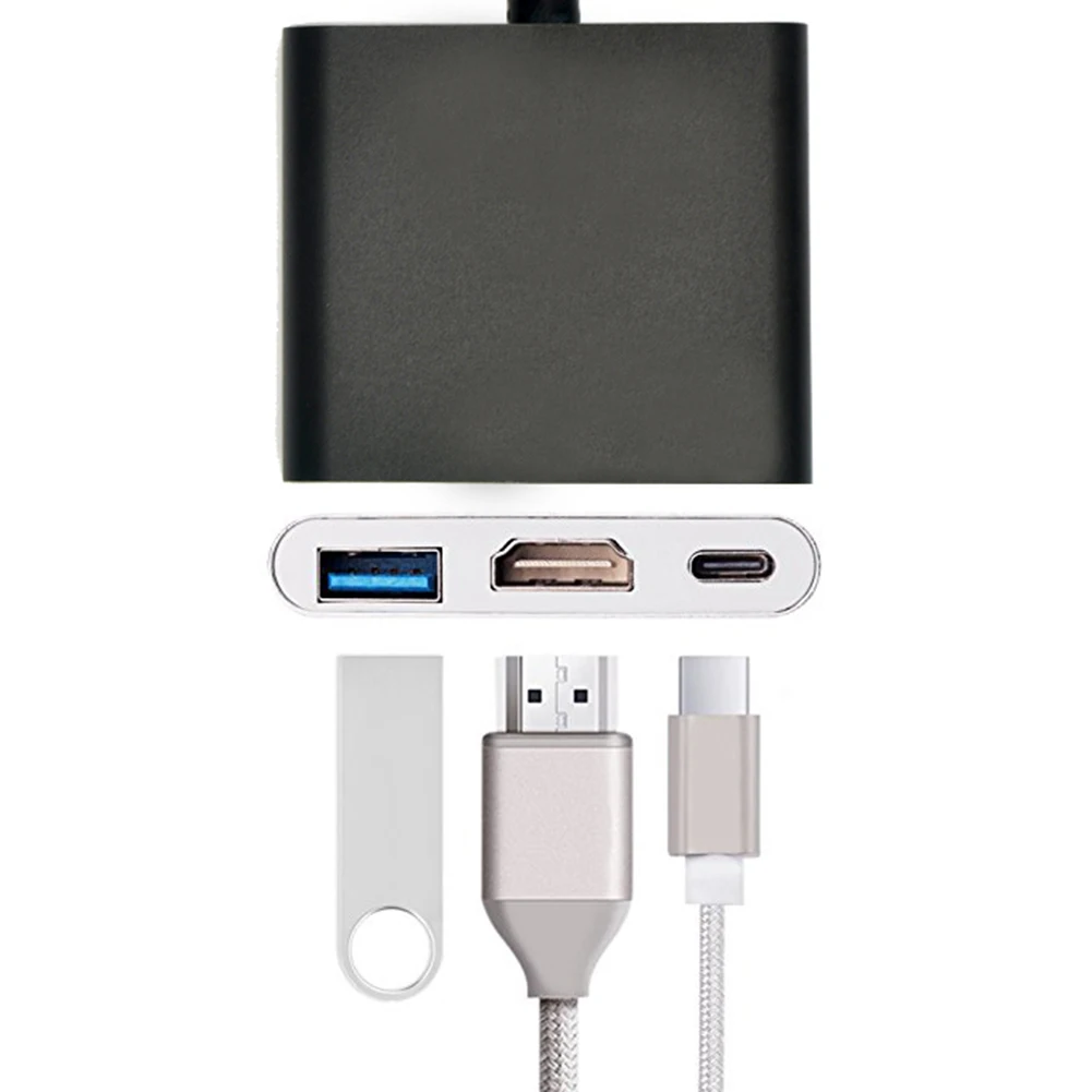 Цифровой кабель адаптер для iPhone к HDMI конвертер Lightning цифровой av адаптер| |
