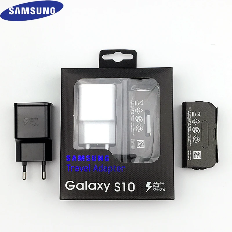 

Samsung S10 Fast Charger Original EU 9V1.67A Charger adapter Type C Cable For Samsung galaxy S10 Plus E S8 s9 Plus Note 8 9 A