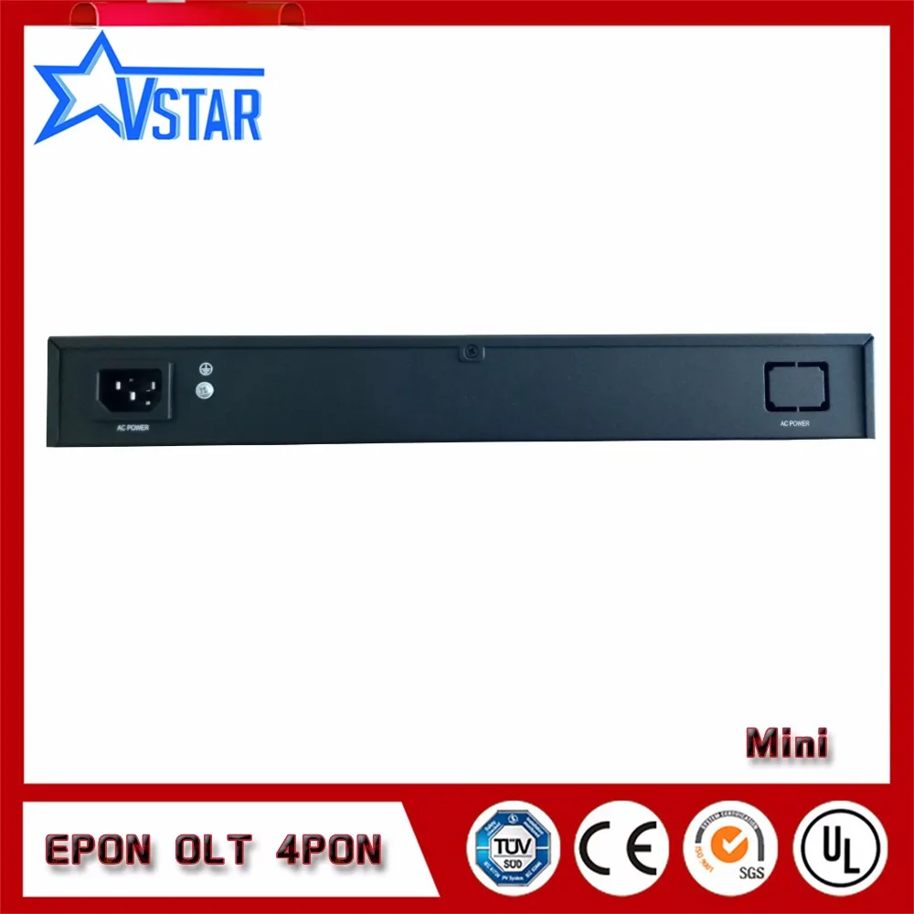 1U 4Pon Olt Gepon Mini 4 порта Epon Olt