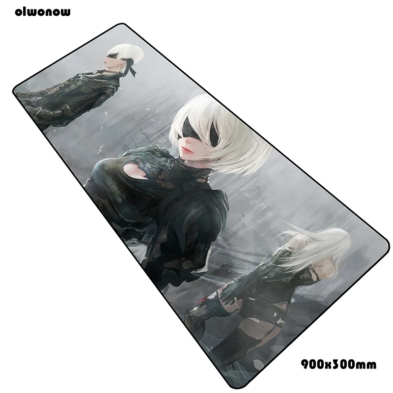 Nier коврик для мыши геймер Рождество 900x300x2 мм игровой коврик для мыши большие подарки аксессуары для ноутбука ПК эргономичный коврик для ноутбука