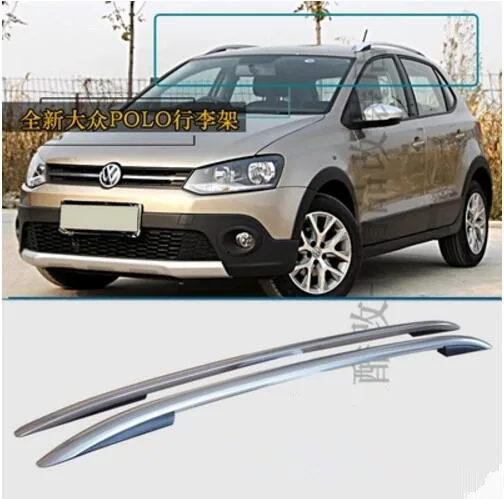 

JIOYNG Aluminum Alloy CAR ROOF RACK BAGGAGE LUGGAGE BAR FIT FOR Vw Volkswagen POLO 2012 2013 2014 2015 2016 2017