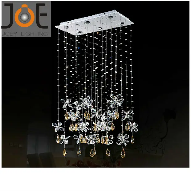 

New arrived Crystal chandeliers Candle light Modern Restaurant light fixtures lamps home Art Deco lights 110V/220V JD9112-6