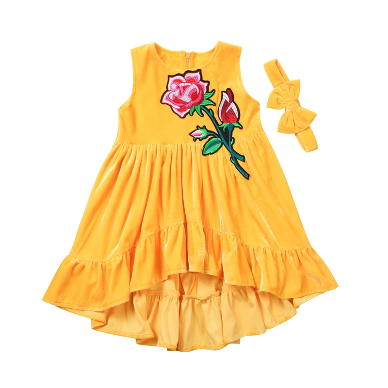 5t yellow dress