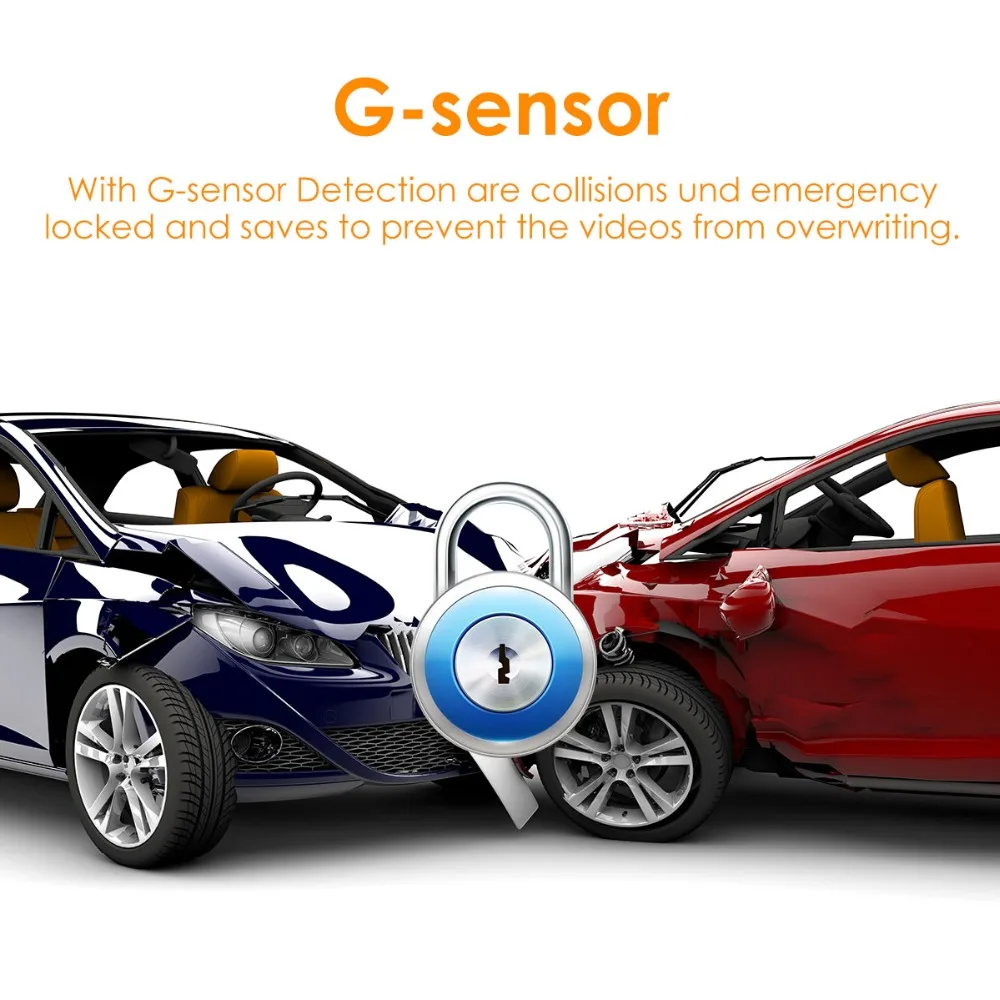 Vantrue T2 Dash Camera NT96655 Video Recorder 160 Degree View Wave Guard Packing Monitor Night Vision G-Sensor Car DVR Camera  (7)