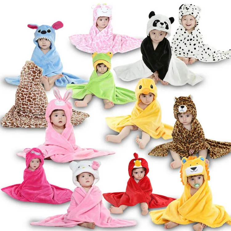 

12 Styles Designs Hooded Animal modeling Cloak Baby Bathrobe/Cartoon Baby Towel/Character kids bath robe/infant bath towels