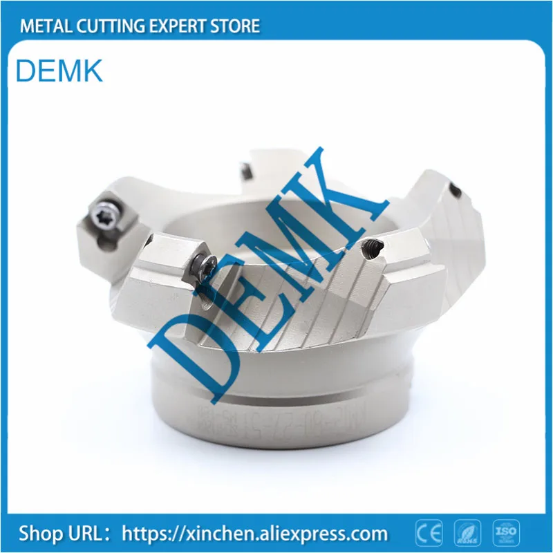 

Milling discs,KM12 50-22-4T,45 degree for SEKT1204/SEHT1204 Heavy cutting plane chamfering CNC Machine tools,milling machines