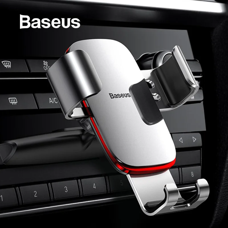 Baseus Gravity Car Phone Holder Support Smartphone Car Bracket CD Slot