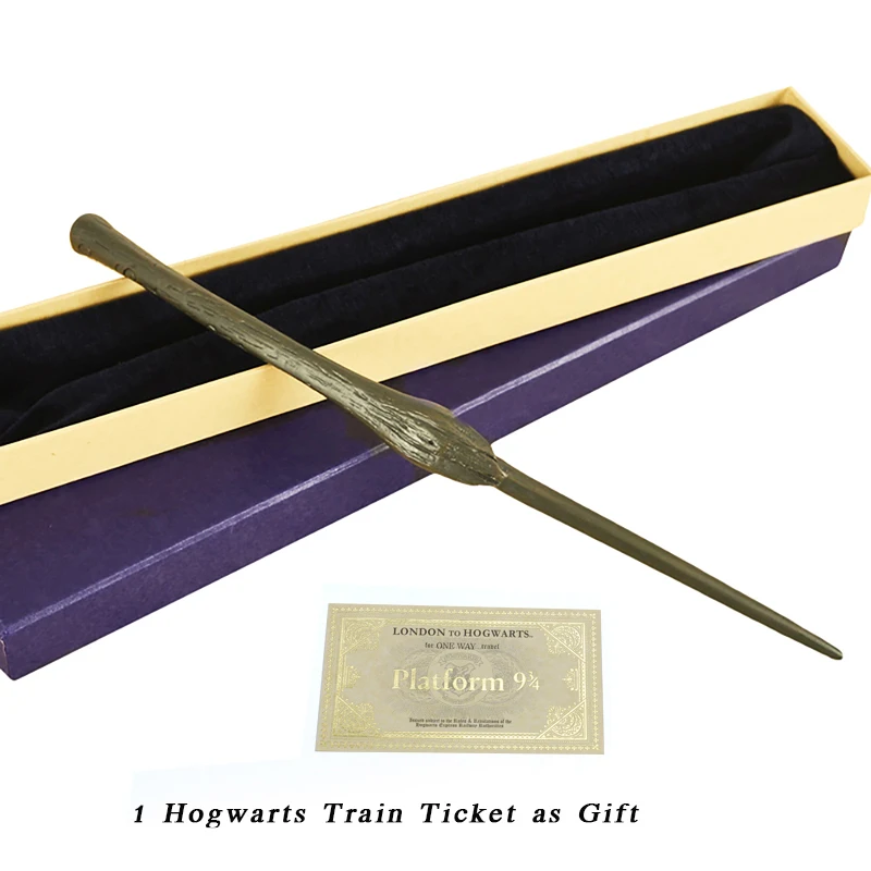 Металлический сердечник Беллатрикс волшебная палочка/Железный сердечник Гарри волшебная палочка/высокое качество упаковка подарочной коробки
