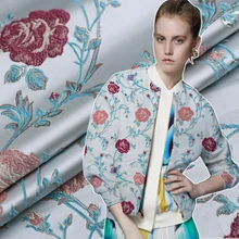 145 m широкий 430 г/м изготовленный на заказ высококачественный трехмерный из жаккардовой парчи очень модная ветрозащитная ткань