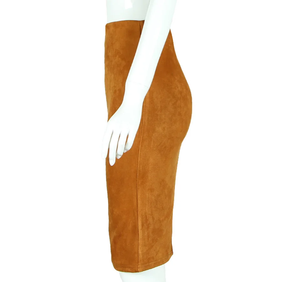 Юбка для женщин сезон: весна-лето Лидер продаж юбки для Женские однотонные цвет длинная юбка-карандаш Harajuku Высокая талия разделение леди