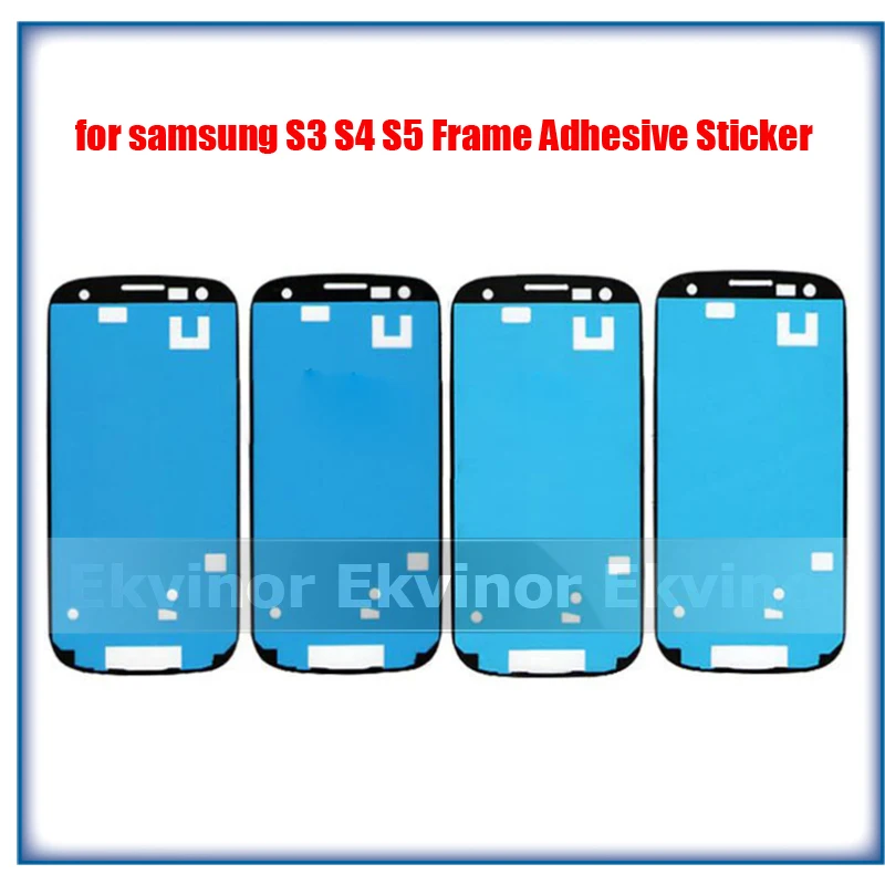 50 шт. двухсторонняя клейкая лента для Samsung Galaxy S3 I9300 S4 I9500 S5 G900F G900|Наклейки