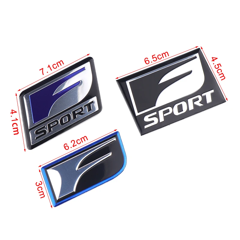 سيارة التصميم 3D F Sport ملصق شعار لصائق ل كزس IS200T IS250 RX300 NX RX GS RX330 RX350 CT200 الذيل درابزين الجسم الزخرفية سيارة التصميم 3D F Sport ملصق شعار لصائق ل كزس IS200T IS250 RX300 NX RX GS RX330 RX350 CT200 الذيل درابزين الجسم الزخرفية