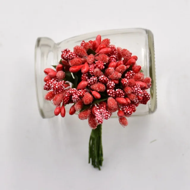 12Pcs lot Handcraft sztuczne kwiaty Stamen Sugar wesele ozdoba party DIY wieniec prezent Box Scrapbooking tanie fałszywe kwiaty tanie i dobre opinie Jedwabiu GA08-12L Ślub Z W Bukiet kwiatów Jagoda Stamen 2 5cm 20Kolor koloru 12Szt bukiet 100 nowe i wysokiej jakości 12Pcs lot Handcraft sztuczne kwiaty Stamen Sugar wesele ozdoba party DIY wieniec prezent Box Scrapbooking tanie fałszywe kwiaty tanie i dobre opinie Jedwabiu GA08-12L Ślub Z W Bukiet kwiatów Jagoda Stamen 2 5cm 20Kolor koloru 12Szt bukiet 100 nowe i wysokiej jakości