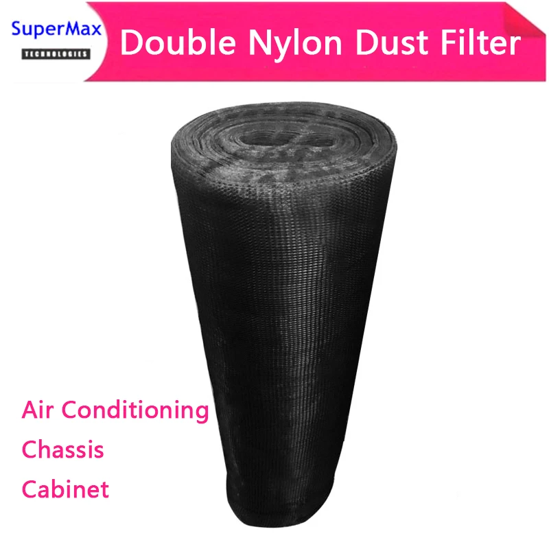 

Double-layer nylon dust-proof filter for chassis cabinet central air-conditioning air outlet dustproof net mash 1.2mx1m