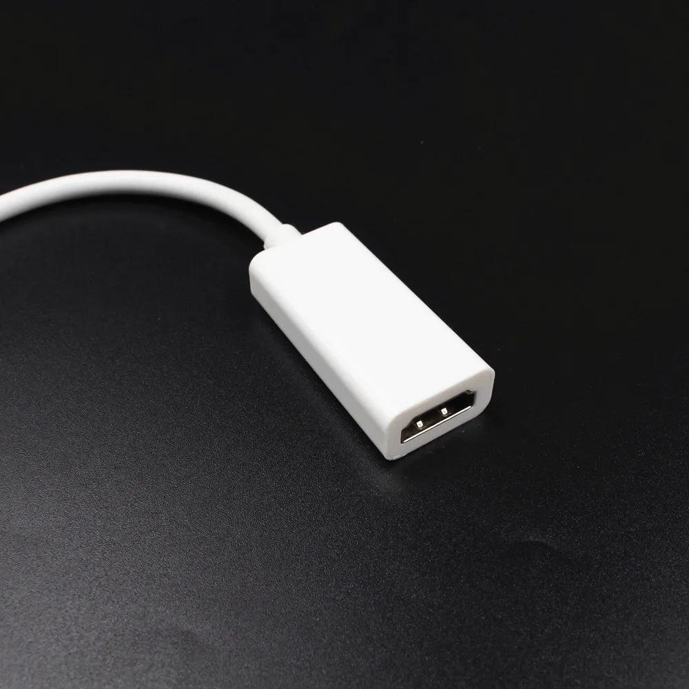 HIPERDEAL Mini DisplayPort к HDMI кабель адаптер Vga Аудио вспомогательное высокое качество конвертер для Apple Macbook Pro Air Jan24P