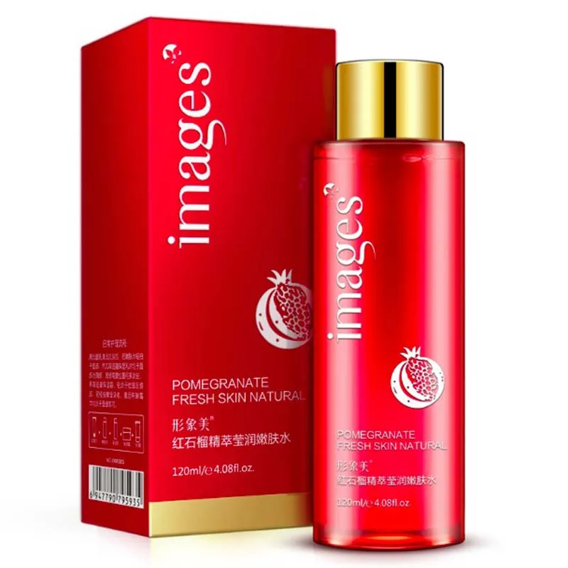 Pomegranate Skin Care Face Toners Rose Pearl Essence 120ml Shrink Pores