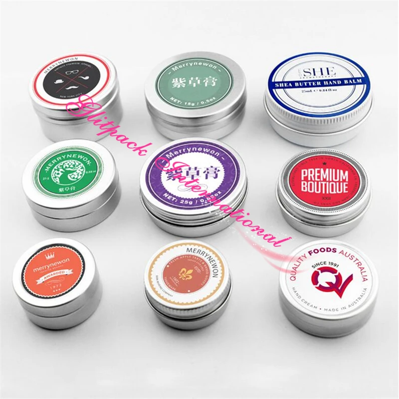 label sticker empty jar