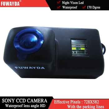 

FUWAYDA FOR SONY HD CCD Car RearView Reverse BackUp Parking Camera 170 degree for Peugeot 206 207 306 307 308 406 407 5008