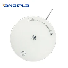 220 В креативный теплый чайный набор для подогрева из закаленного стекла+ ABS нагреватель/домашний чай церемония Аксессуары для нагрева кофейного молочного сока/чайника держатель