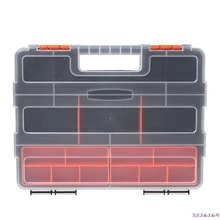 F-290 пластиковый чехол для хранения инструментов, гаечный ключ, отвертка, запчасти, аппаратный органайзер, коробка-38