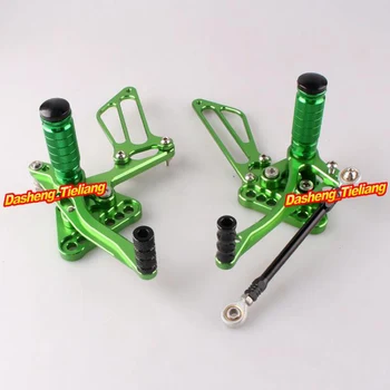 

Motorcycle Adjustable Shift Brake Rear Set Footpegs Foot Rest Peg For Suzuki GSX-R 1000 2005-2006 Spare Parts Pair