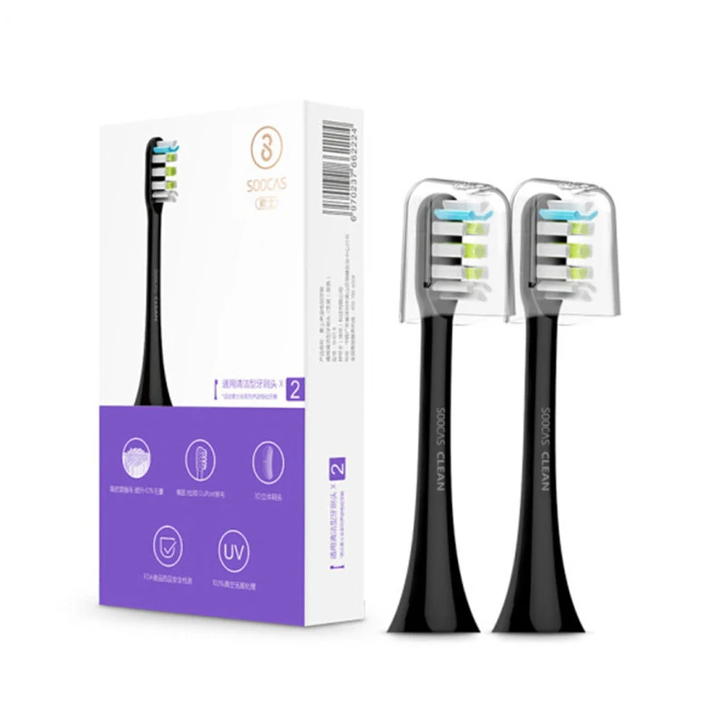 SOOCARE X3 насадка для зубных щеток Лидер продаж Xiaomi Soocare X3 2 шт. SOOCAS Замена ElectricToothbrush головка для SOOCAS/Xiaomi Mijia