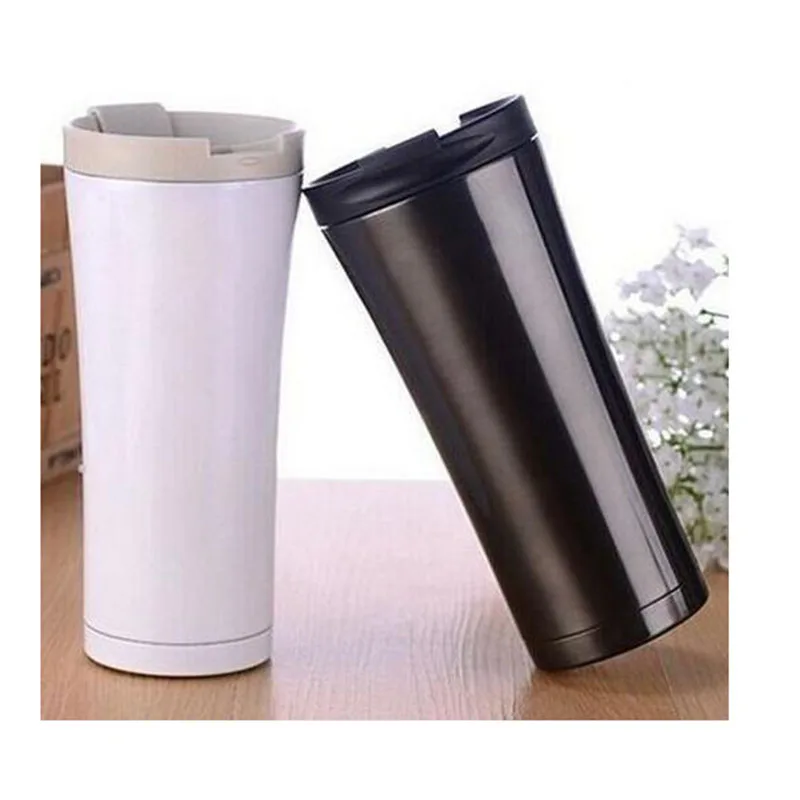 Hot Sale Double Wall Stainless Steel Coffee Thermos Cups Mugs Thermal Bottle 500 ml Thermocup Fashion