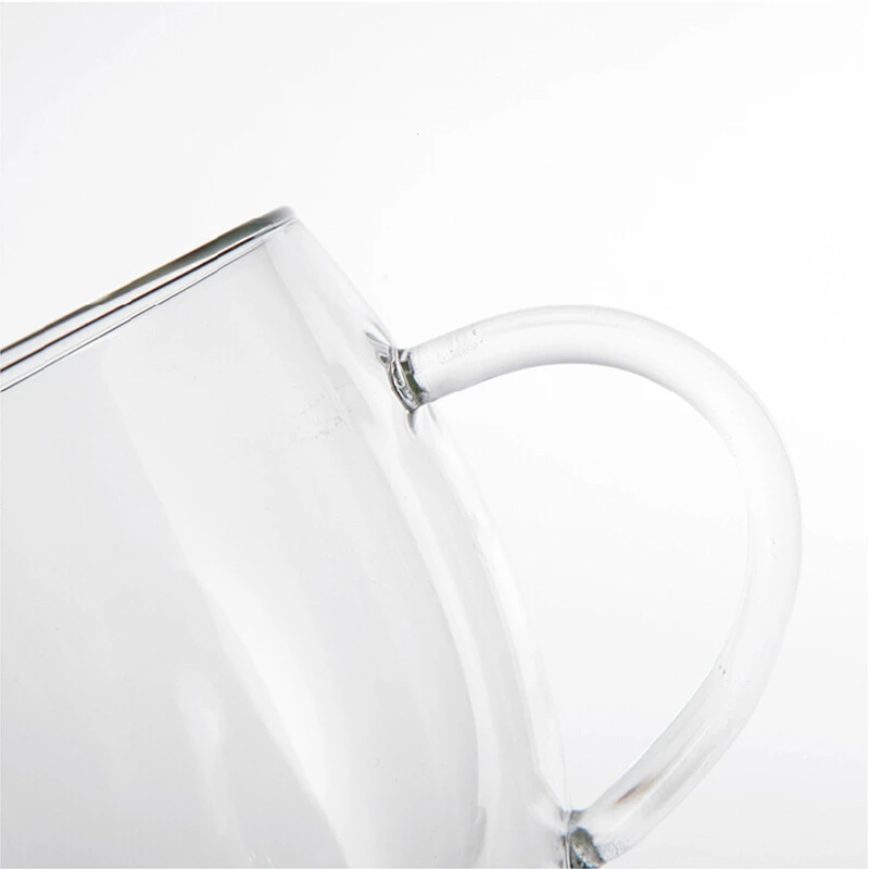 250 ml кружка для кофе прозрачный двусторонний стекло чай чашка с блюдцем творческий Европейский стиль термостойкие дома чашей