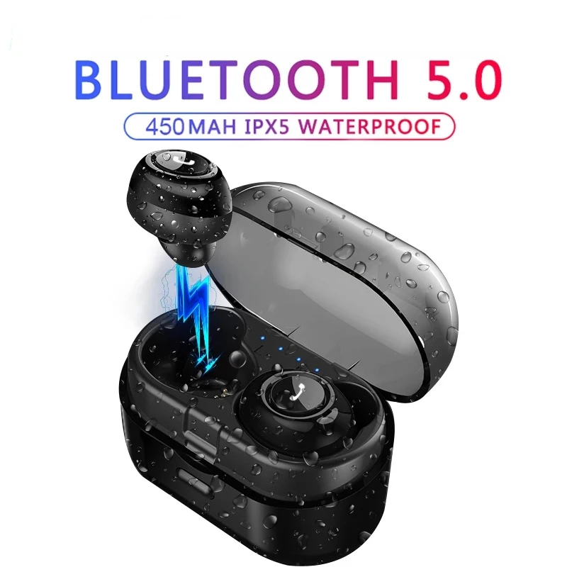 TWS наушники с поддержкой Bluetooth 5 0 и двойным микрофоном|Наушники гарнитуры| |
